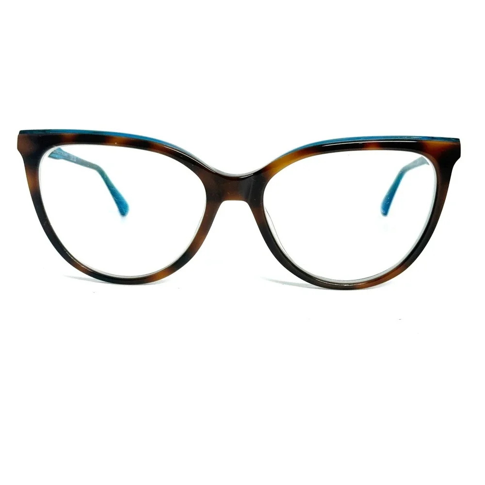 Longchamp LO2717 220 Eyeglasses Tortoise‎ Teal Cat Eye Frames 53-16-140 Womens